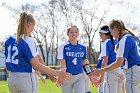 Softball vs JWU  Wheaton College Softball vs Johnson & Wales University. - Photo By: KEITH NORDSTROM : Wheaton, Softball, JWU